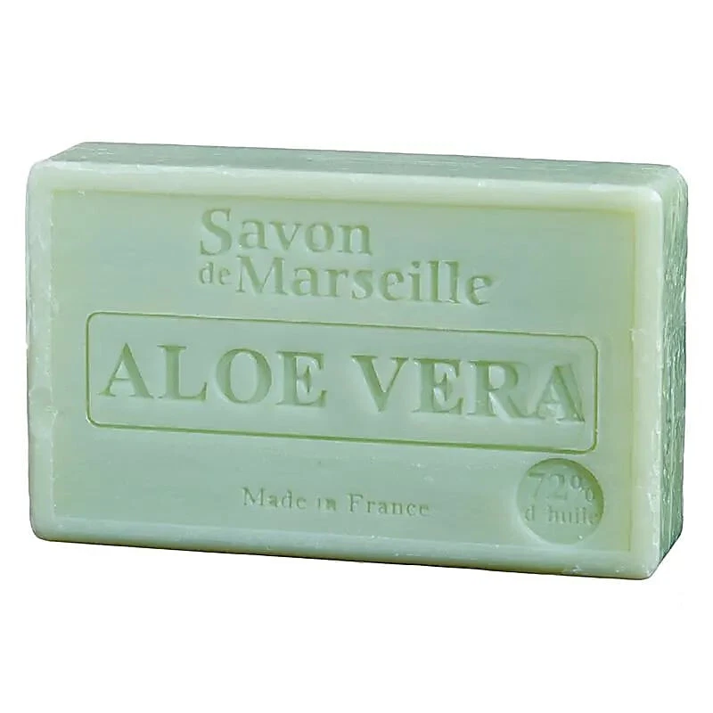 LE CHATELARD 1802 100g natürliche MARSEILLE Seife mit ALOE VERA mit Mandelöl MADE IN FRANCE