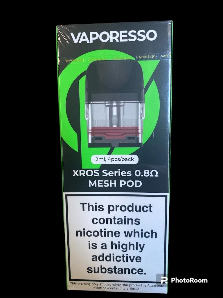 VAPORESSO XROS PODS Replacement Pod 2 3 FOR Mini Nano Kits 0.6 0.8 1.0 1.2  Mesh