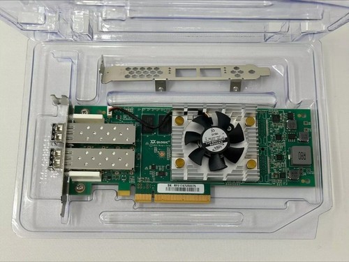 ORIGINAL QLE2672 QLOGIC SANBLADE 16GB FC DUAL PORT PCIE HBA QLE2672-CK - Picture 1 of 3