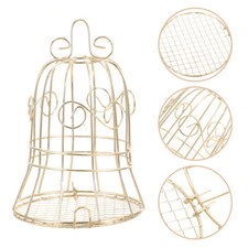2 Pcs Bird Feeders for Wild Birds Cage Suet Outdoors Hanging Window Birdfeeders