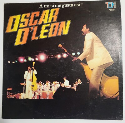 Oscar D Leon  A Mi Si Me Gusta Asi Lp Vinyl 1981 Salsa Venezuela