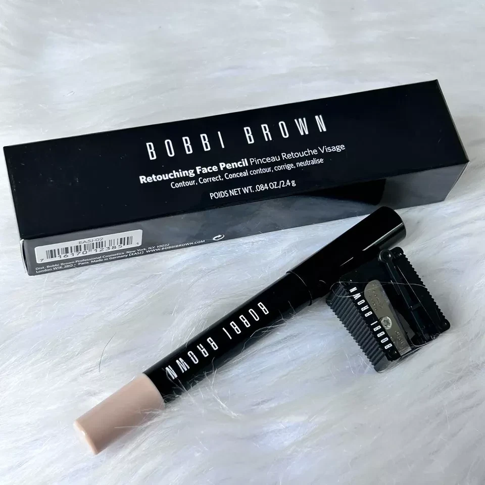 NUEVO Lápiz y sacapuntas corrector facial retocante Bobbi Brown ~ porcelana ~ tamaño completo Foto 3 de 4