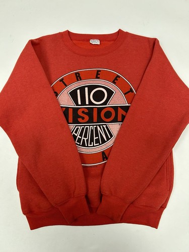 Vintage Vision Street Wear 110 Percent Skateboarding Skateboard Crewneck Small - Picture 8 of 24