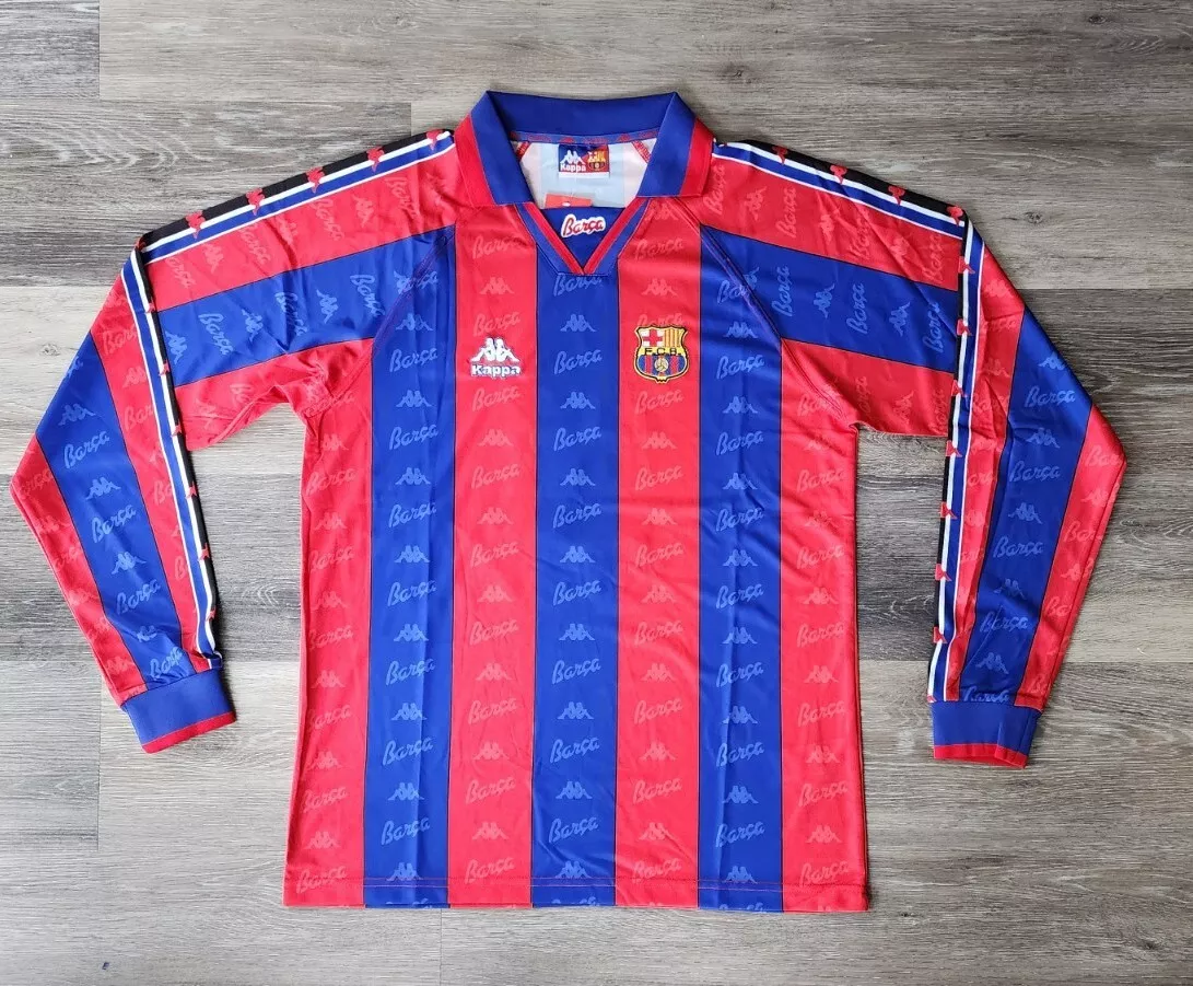 ❤人気の中古品❤ Kappa F.Cバルセロナ 92/94モデル ラ・リーガ 49番 L
