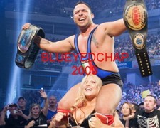 SANTINO MARELLA & BETH PHOENIX  WRESTLER 8 X 10 WRESTLING PHOTO  WWE