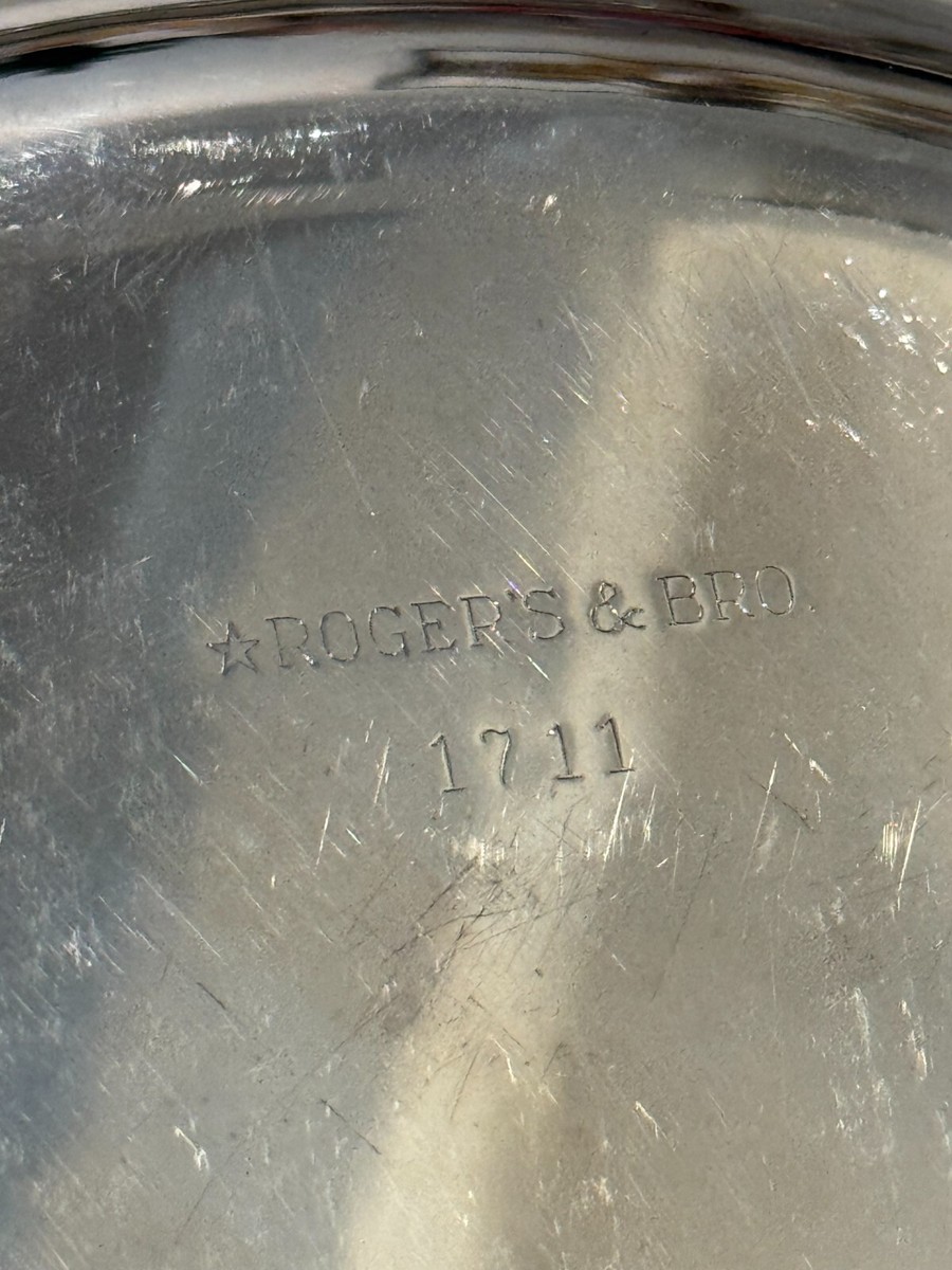 Roger's Bro 1711 Silverplate 10