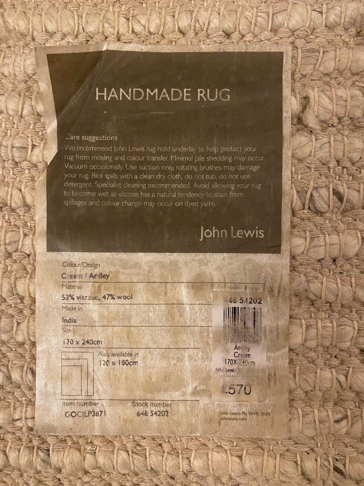 Wool Rug John Lewis eBay