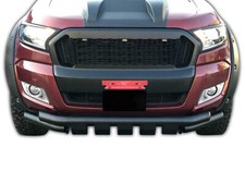 Pare Buffle Pour Ford Ranger 2016-2023 Inox Ø 76mm City Guard Noir