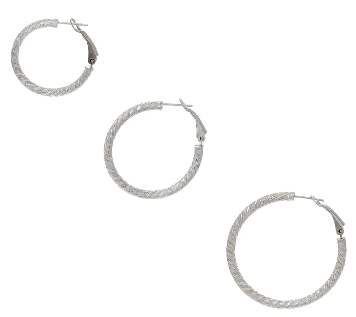 Qvc omega shop back earrings