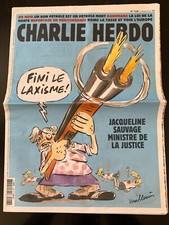 Charlie Hebdo 3/02/2016; Fini le Laxisme; Jacqueline Sauvage ministre de la just