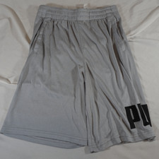 Puma Boy Youth Grey Short Size L 14-16 