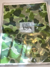 50 Pack Camo Large Plastic Shopping Bags Gift Store Army Military 12x17 handle