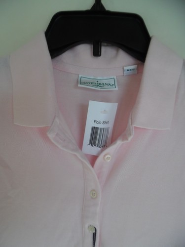 OUTTER & BANKS WOMENS PINK POLO SHIRT SIZE S SHORT SLEEVE - Picture 2 of 3