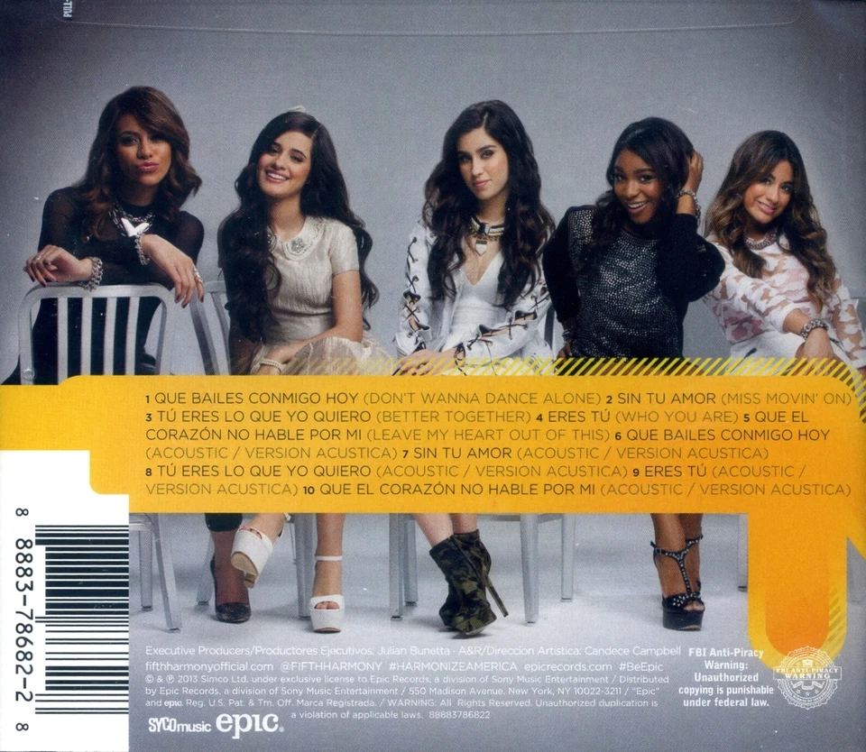 Fifth Harmony - Juntos - Limited Edition NEW/SEALED AUDIO CD - Image 2 of 2