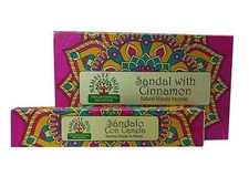 Namaste India Incense Sticks Sandal Cinnamon Fragrance Agarbatti 15g X 12 Pack