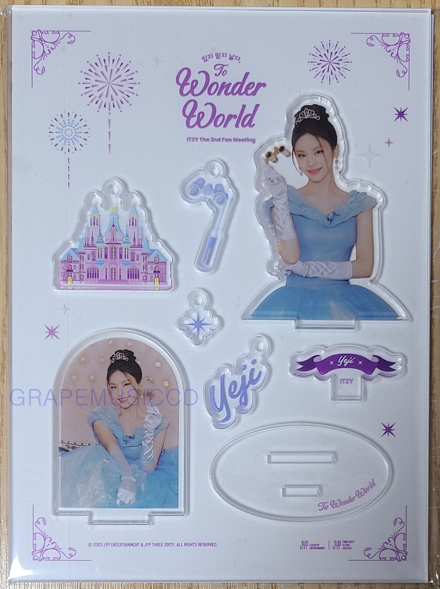 5/17 アイジ　アクスタセット ITZY ACRYLIC KITアクスタ5点セットTo wonder world
