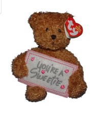 Ty Beanie Baby You're a Sweetie - MWMT (Bear Greetings Collection)