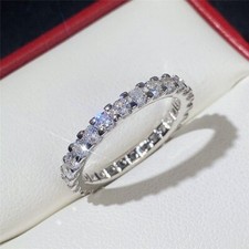2 Colors Classic Women 14k Gold PLated Sparkl...