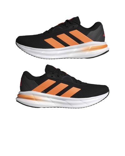  Sport Schuhe HERREN Adidas GALAXY 7 M Schwarz Orange Running Jogging  - Bild 10 von 12