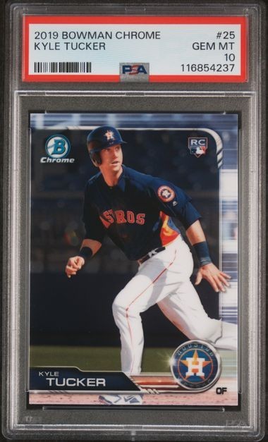 Kyle Tucker 2019 Bowman Chrome #25 PSA 10 RC