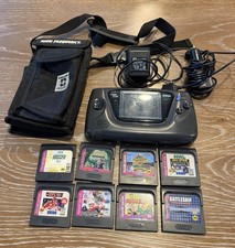 Sega Game Gear Console, Power Plug, Car Charg...
