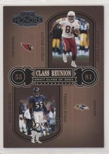 2004 Playoff Honors Class Reunion /1500 Anquan Boldin Terrell Suggs #CR-28 07g1