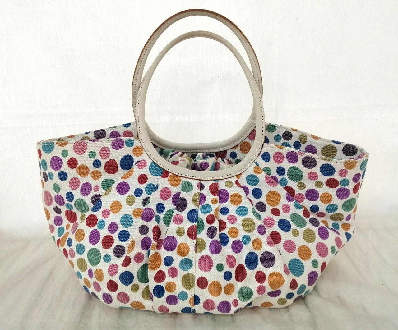 Handbag Model Multicolor Dot Pattern Tsumori Chis… - image 1