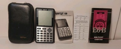 Sporty's Electronic E6B Flight Computer for Pilots - FOR PARTS/NOT WORKING