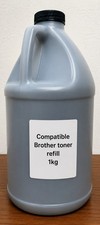 COMPATIBLE BLACK BULK TONER REFILL FOR BROTHER TN-810, TN810 TN-810XL 1,000g