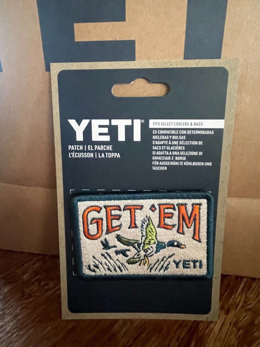 YETI Get Em Patch- LIMITED RELEASE Collectors HTF RARE - Main Image