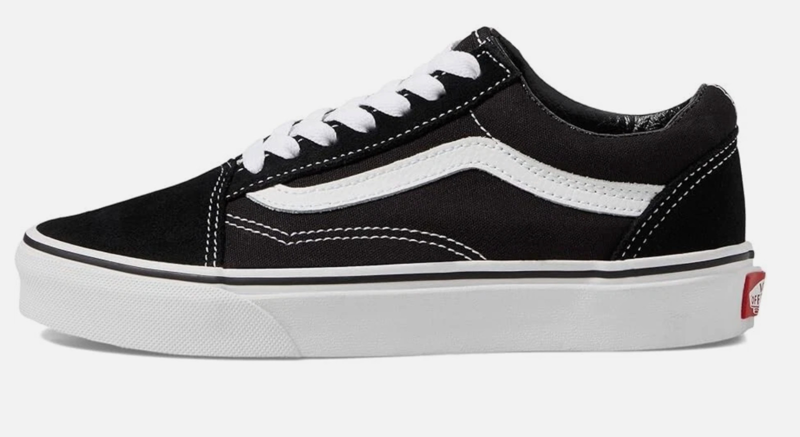 New in Box Vans Classic Old Skool Sneakers Black/White, Fast Shipping Mens sizes thumbnail 4