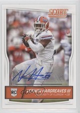 2016 Score Rookies Signatures Vernon Hargreaves III #412 Rookie Auto RC
