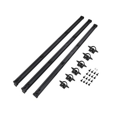 Trail Rail System Truck Bed Tie Down Rail Compatible with 2020-2025 Jeep Glad...
