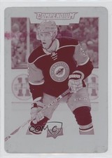2017-18 Upper Deck Compendium Printing Plate Magenta 1/1 Charlie Coyle #428 0w8