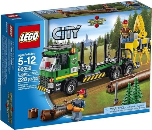 LEGO City - Отличные транспортные средства - Лесовоз - 228 деталей - Для детей от 5 лет НОВИНКА 60059 56790₽