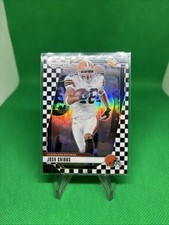 2024 Panini Prizm - Josh Cribbs #72 Black & White Checker Prizm