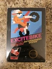 Excitebike (Nintendo NES, 1985) CIB Complete with Box W/ Protector