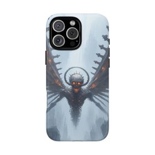 For iPhone / Galaxy / Pixel   Mechanical Skull Demon Phone Case