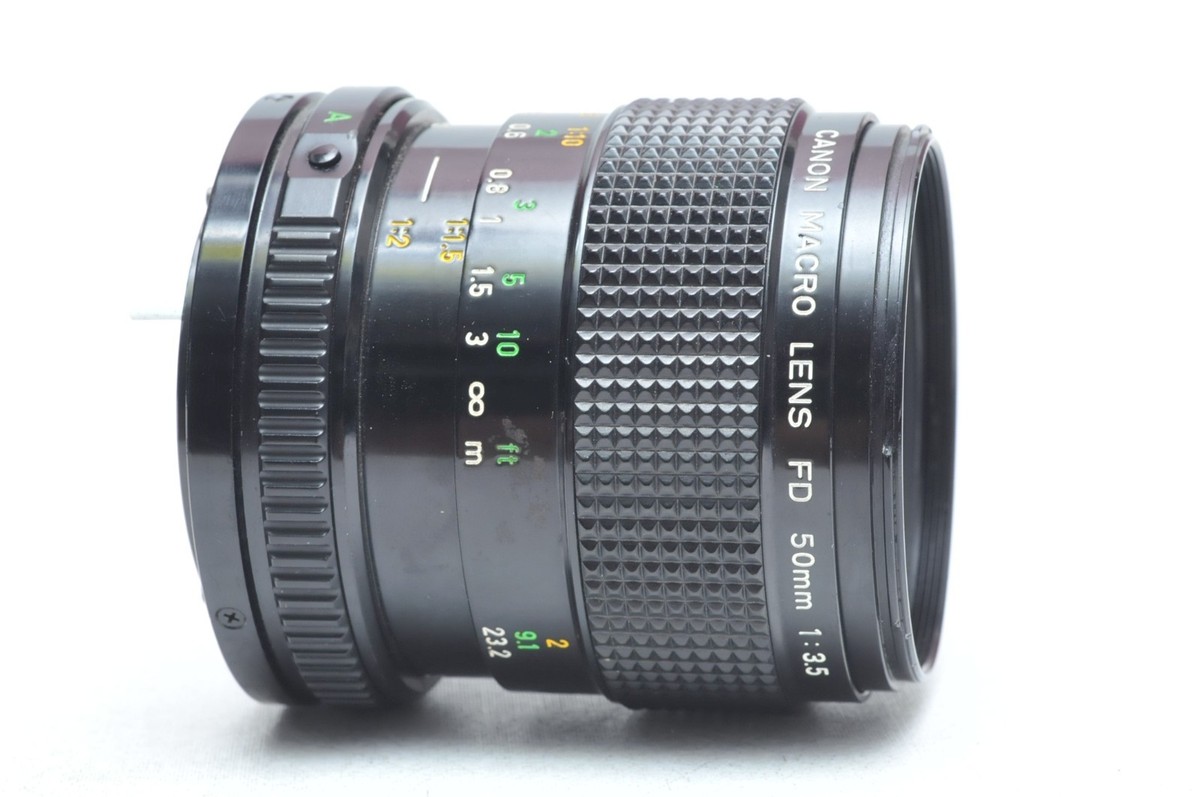 CANON NEW FD 50mm F3.5 MACRO Canon Macro Lens FD 50mm 1:3.5 - The
