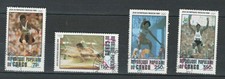 CONGO AFRICA OLYMPICS SPORTS MOSCOW 1980  USED SET  LOT(CON 563)