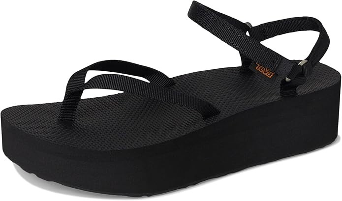 Teva Women's Flatform Slim Sandals Black