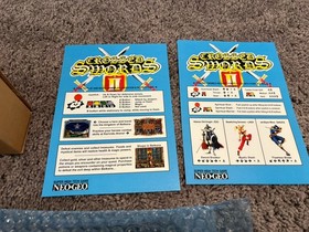 Crossed Swords 2 Neo Geo MVS Neobitz Version Jeff Kurtz RPG READ LISTING
