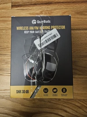 QozyBuds AM/FM Radio Protección Auriculares SNR 30db - Imagen 1 de 4