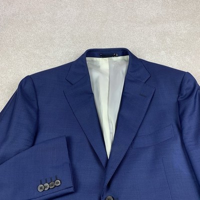 Suitsupply Zignone Mens 46S Blazer Pure Wool Super 110's Single-Breasted