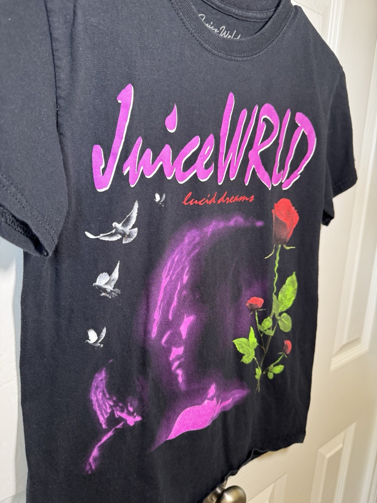 Juice Wrld T Shirt Adult Small Lucid Dreams 999 Club Rap Y2k Tee