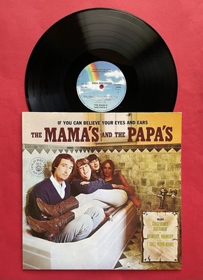 The MAMAS and PAPAS LP 1966 IF YOU CAN BELIEVE YOUR EYES EARS Vinyl 60 Box NM 1
