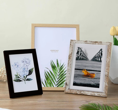 Picture Frame 5 Colors 6 Sizes Interchangeable Photo Frame Wall or Tabletop New