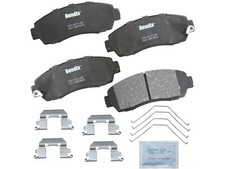Juego de pastillas de freno delanteras Bendix 49MX97R para Honda Crosstour 2012-2015