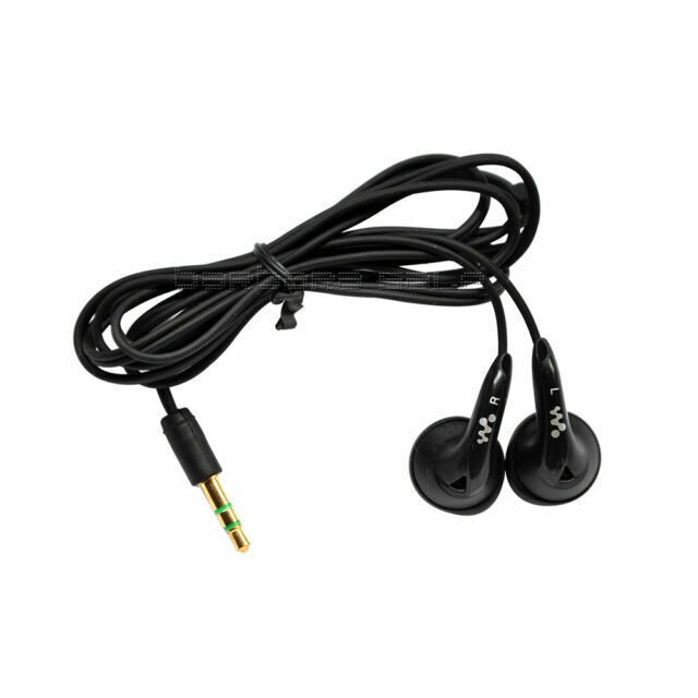 Vintage Sony in Ear Headphones for MD CD Cassette Walkman (MDR