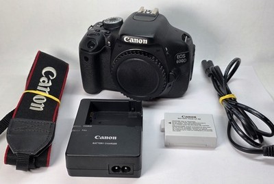 Digitalkamera Canon EOS 600D-FULL-HD-18.0MP -nur Body/Gehäuse, 15747 Auslösungen
